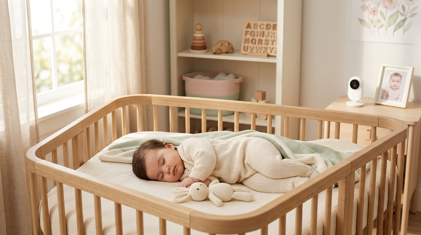 Pregnant mom looking at a smartphone screen with a confused expression.