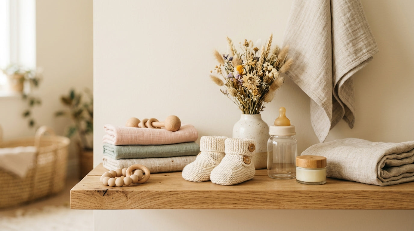 A stressed mom holding a coffee cup in a car while looking at her phone