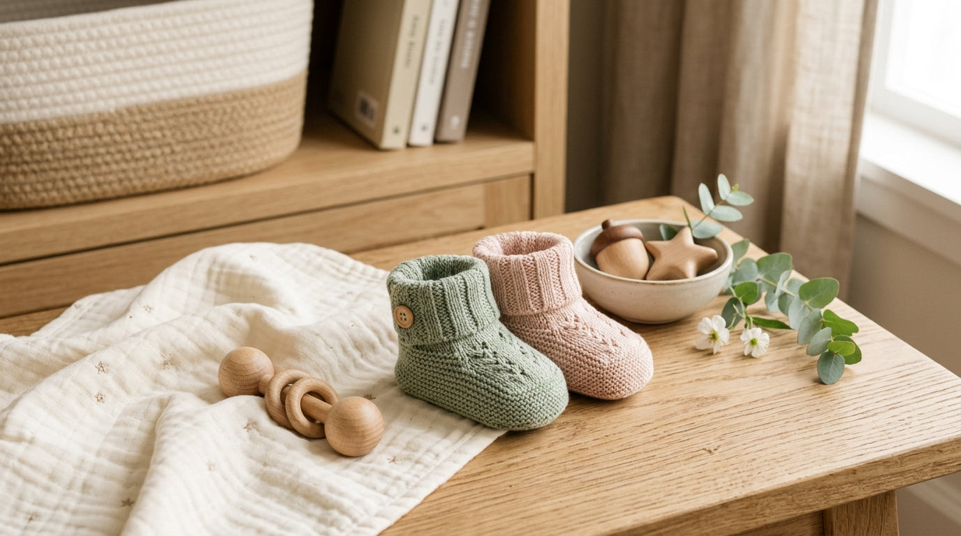 A tired pregnant woman looking skeptically at a baby gender prediction chart