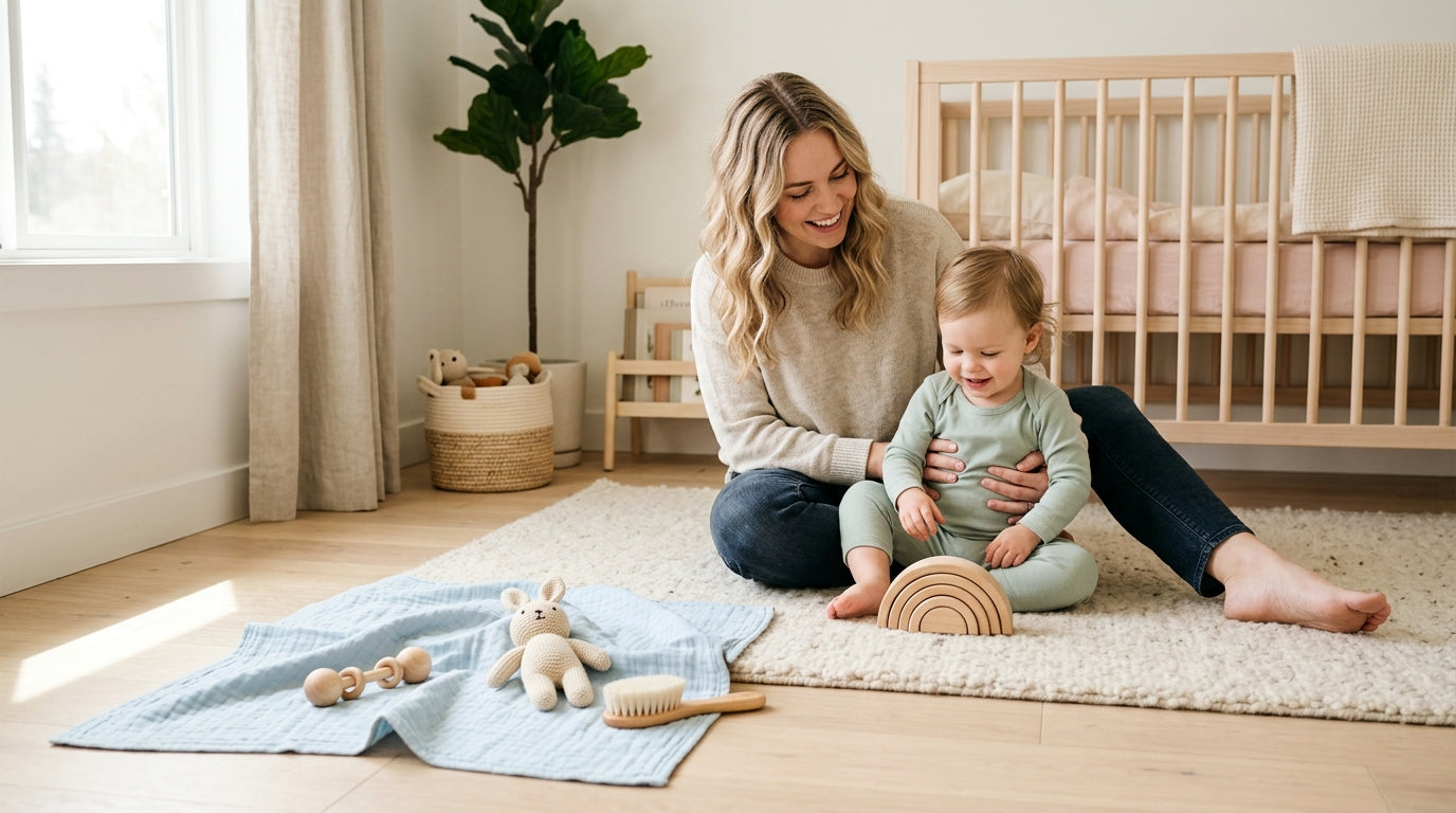 Sarah looking terrified at her iPad screen while holding a cold cup of coffee