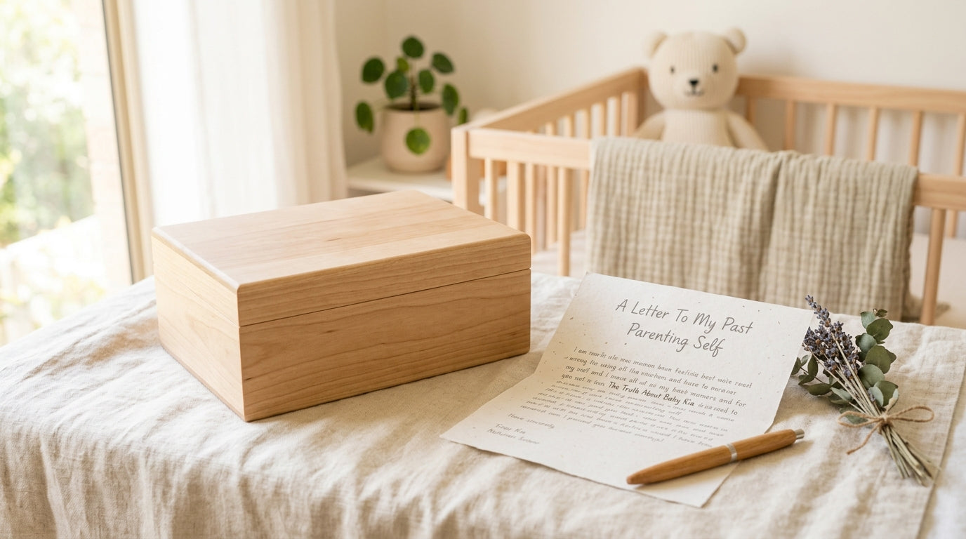 A stressed British dad holding twin toddler girls while looking confused at a phone