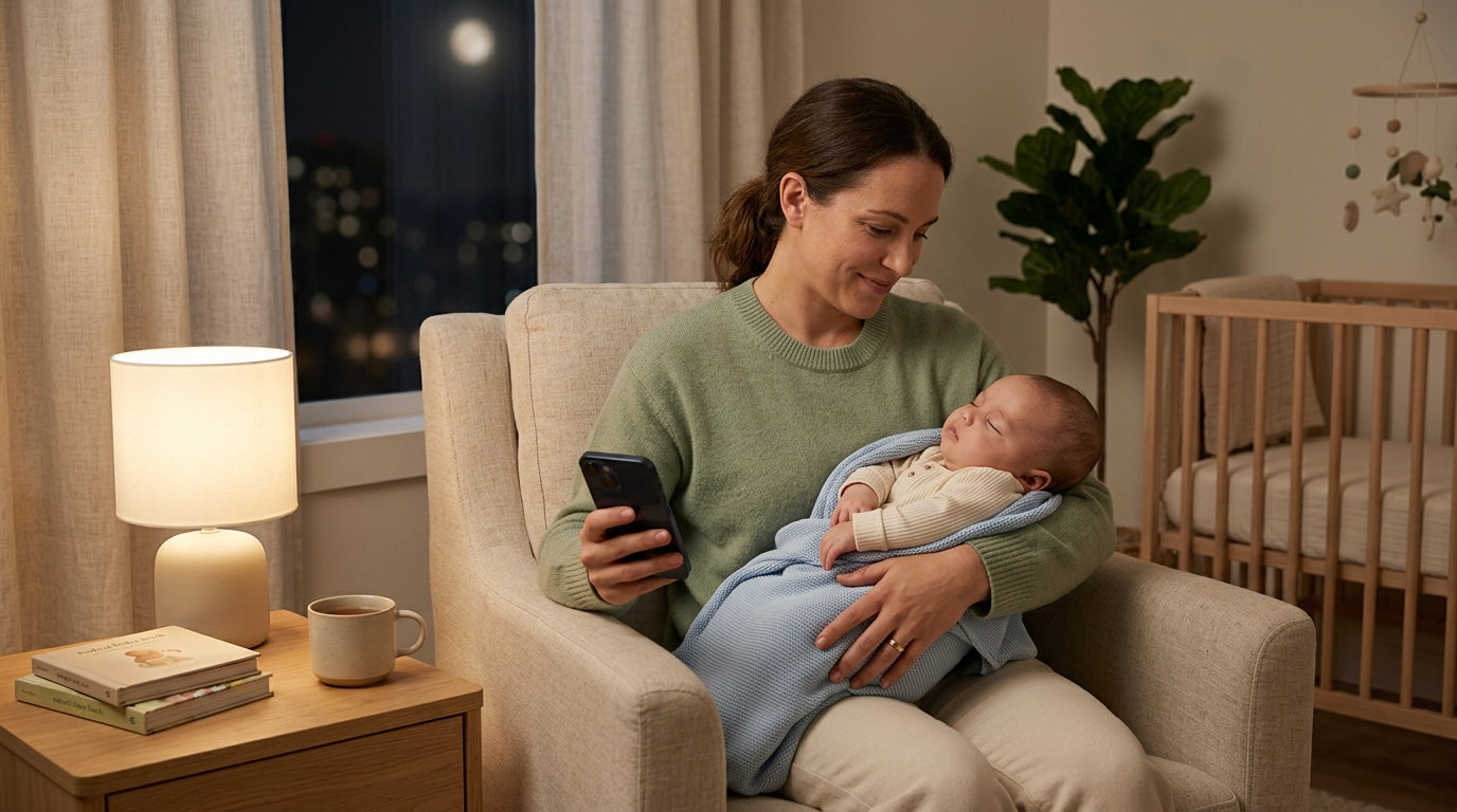 Tired mom looking up the uma musume goo goo babies meme on her phone