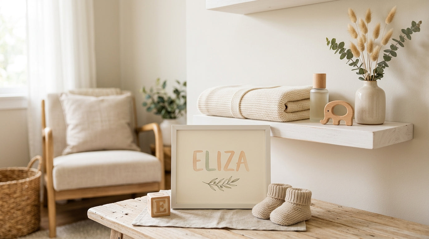 A dad looking at a laptop screen next to a sleeping baby