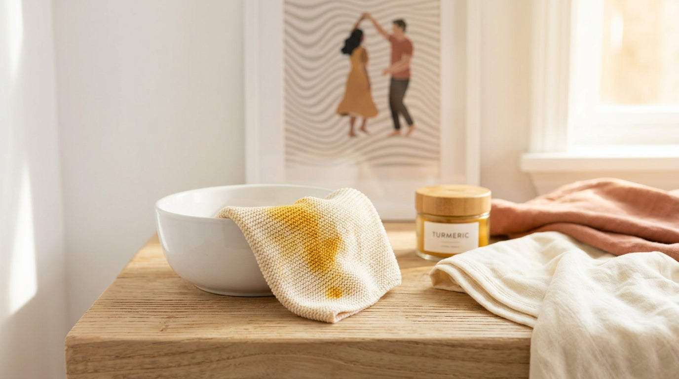 Twin toddlers making a massive mess with orange baby food in the kitchen