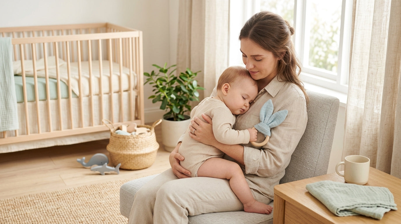 Toddler having a meltdown on the living room rug after a tablet is taken away