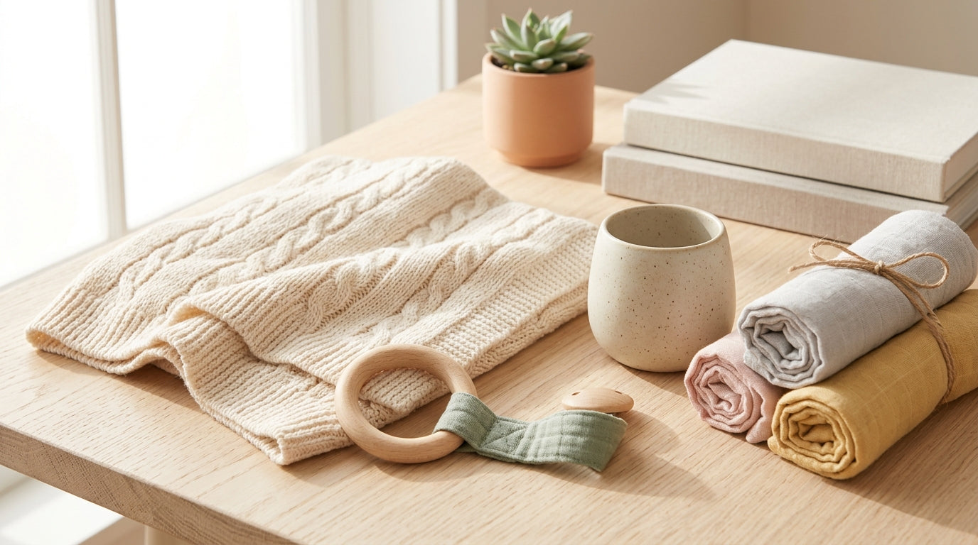Tired dad staring at a laptop in a dark nursery with a baby monitor