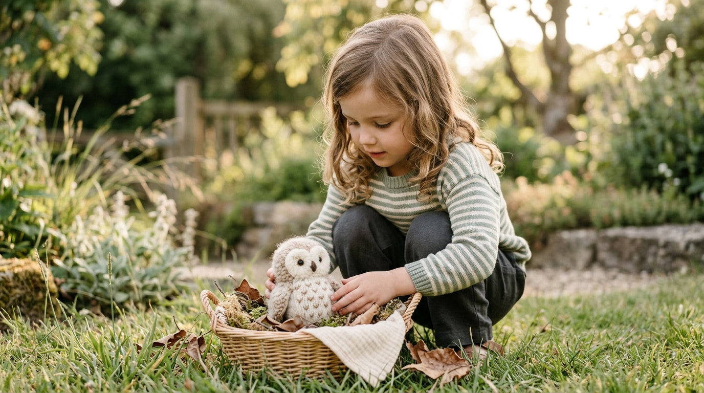 Little girl in a muddy dress staring up at a tree branch in a Texas backyard