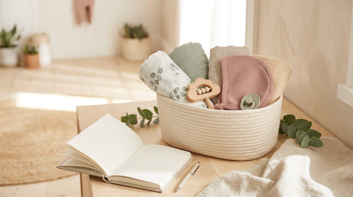 Exhausted mom looking completely horrified at her glowing smartphone screen in the dark