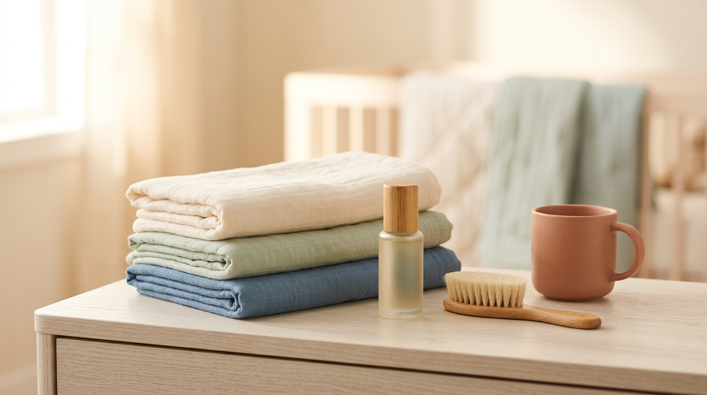 Terrified dad staring at his slightly blue newborn's feet in the night