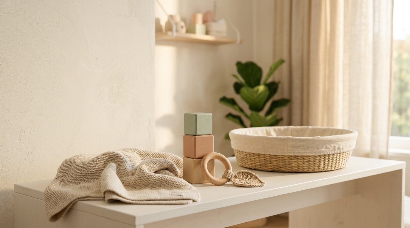 A sleep-deprived father researching corporate fertility benefits on his phone at 3am