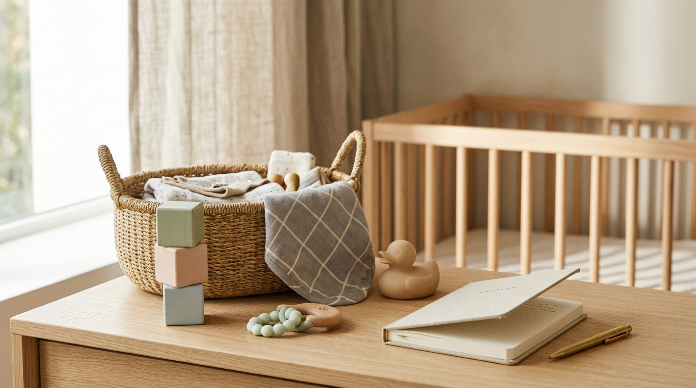 A tired mother sitting on the bathroom floor next to an empty baby bathtub
