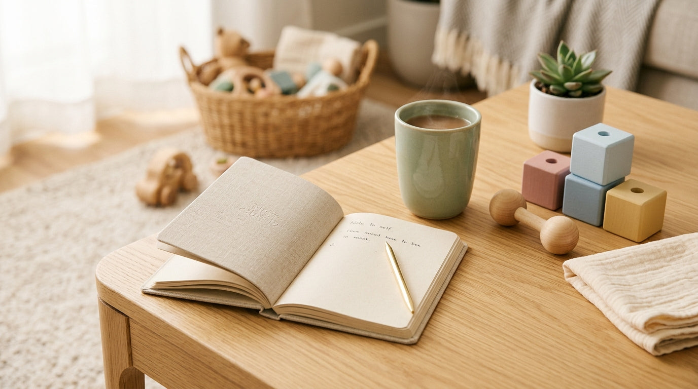 Priya chasing her runaway baby across a busy Chicago park