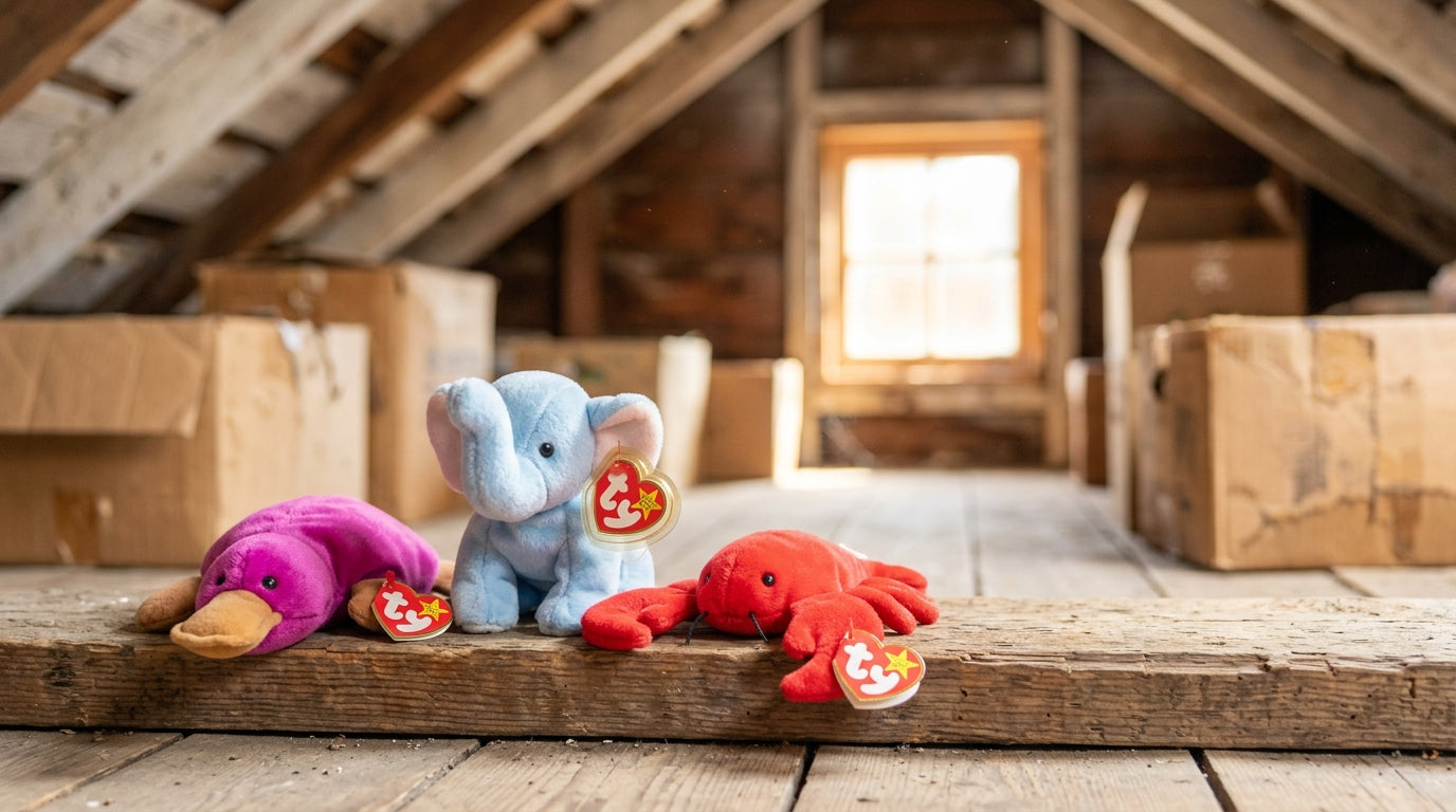 Vintage 90s Plush Toys & Baby Safety - KIANAO