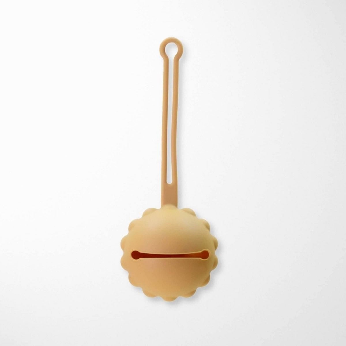 KIANAO Pacifier Clips & Holders Silicone Pacifier Case in Yellow