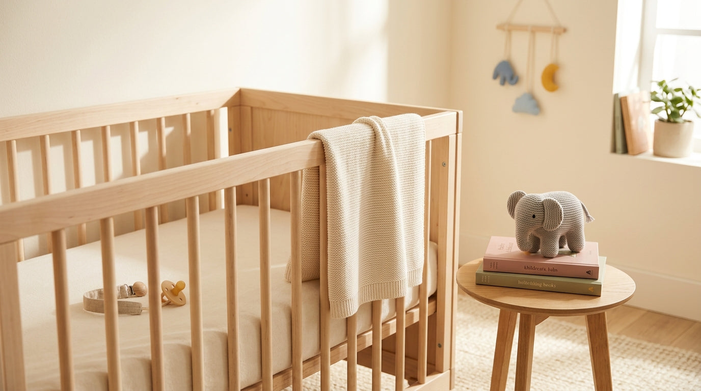 Stressed dad looking at a car seat manual in the driveway.