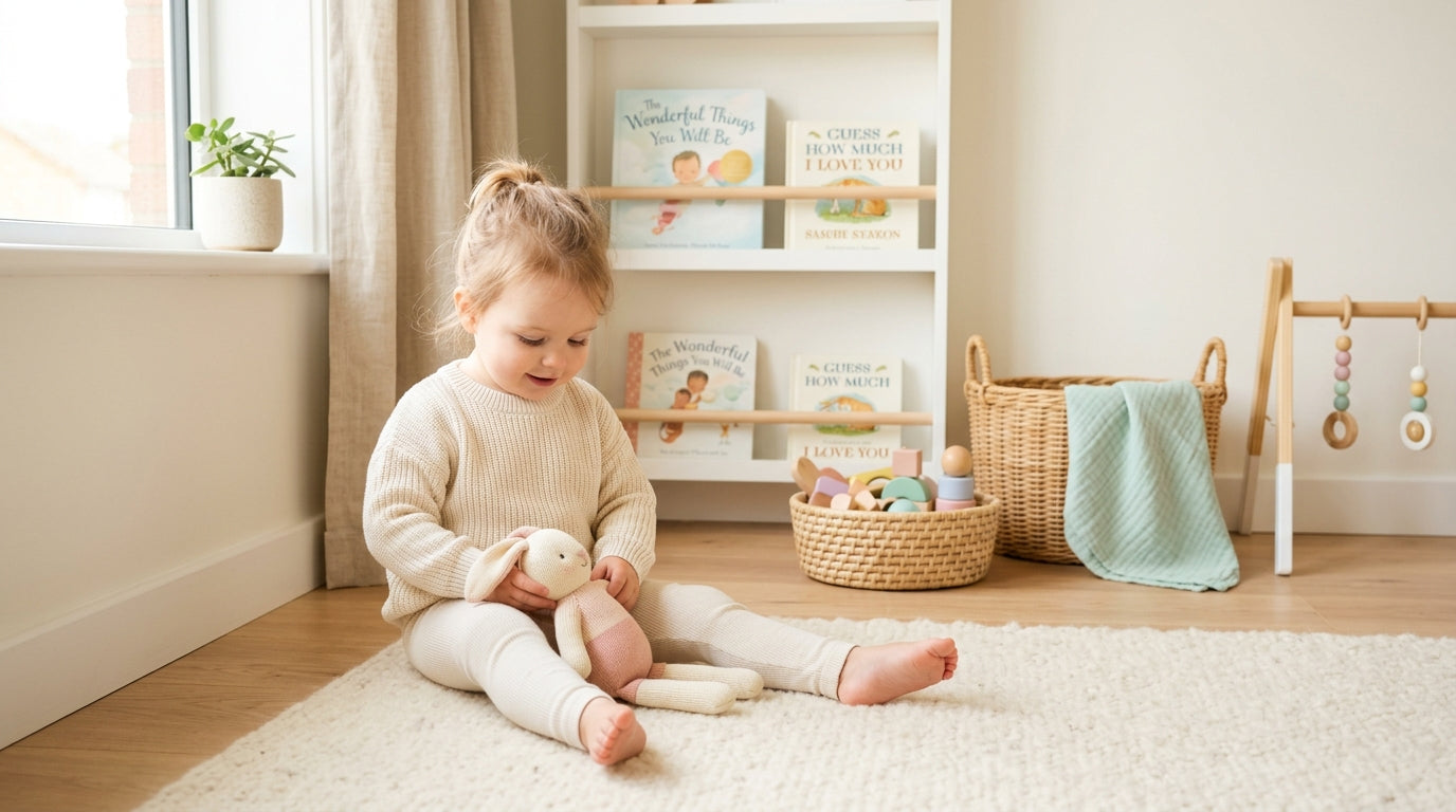 A skeptical pediatric nurse looking at her phone showing a viral wildlife video.