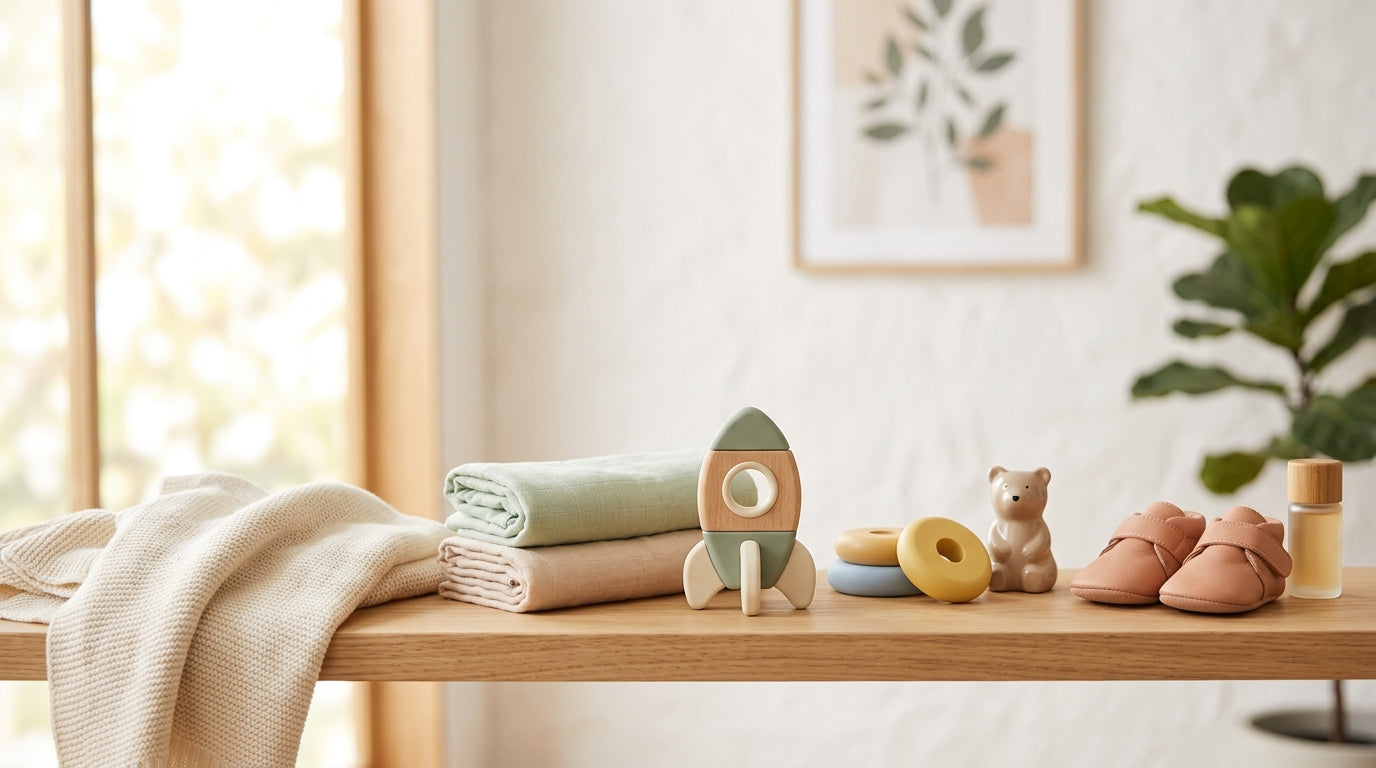 Exhausted dad staring at a glowing baby monitor in a dark nursery