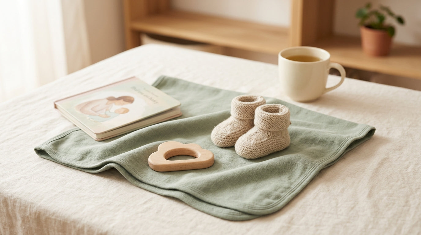 Tired dad holding a smartphone while twin toddlers play in the background