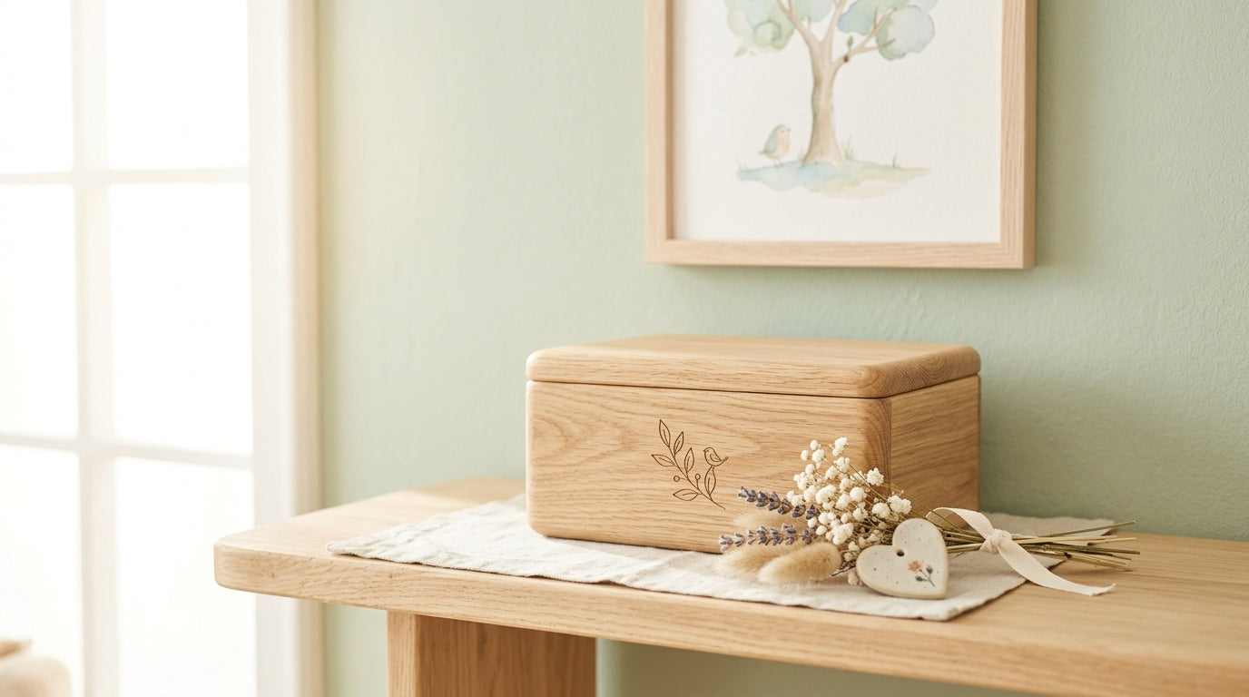 A chronological guide to helping family select a baby's headstone and processing the logistics of infant loss.