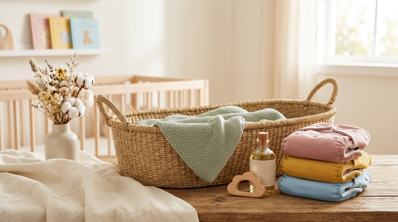 Stressed mom holding a remote control looking shocked at the TV screen