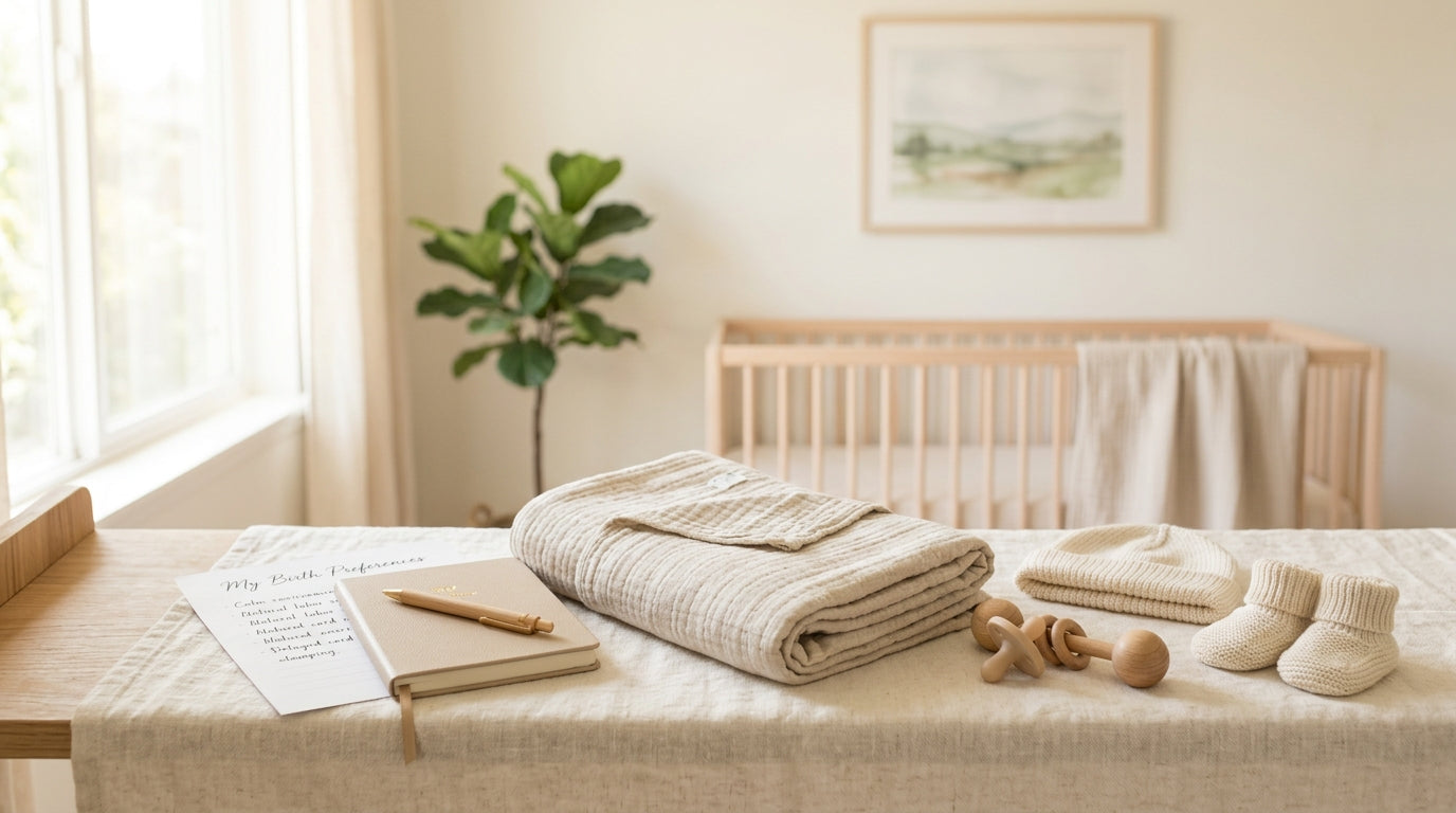 Exhausted dad staring at his phone while covered in unexplained baby puree
