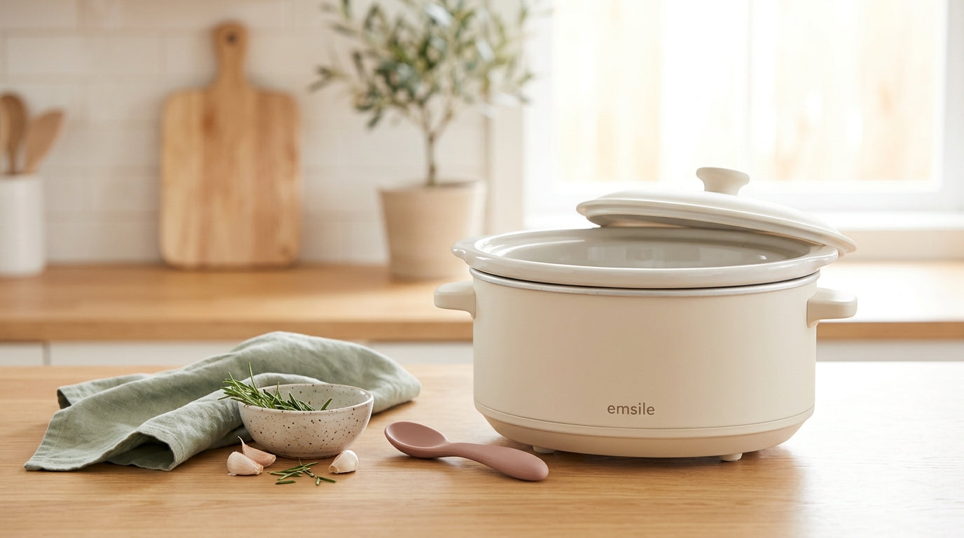 Tired mom wiping barbecue sauce off her baby's face after dinner.