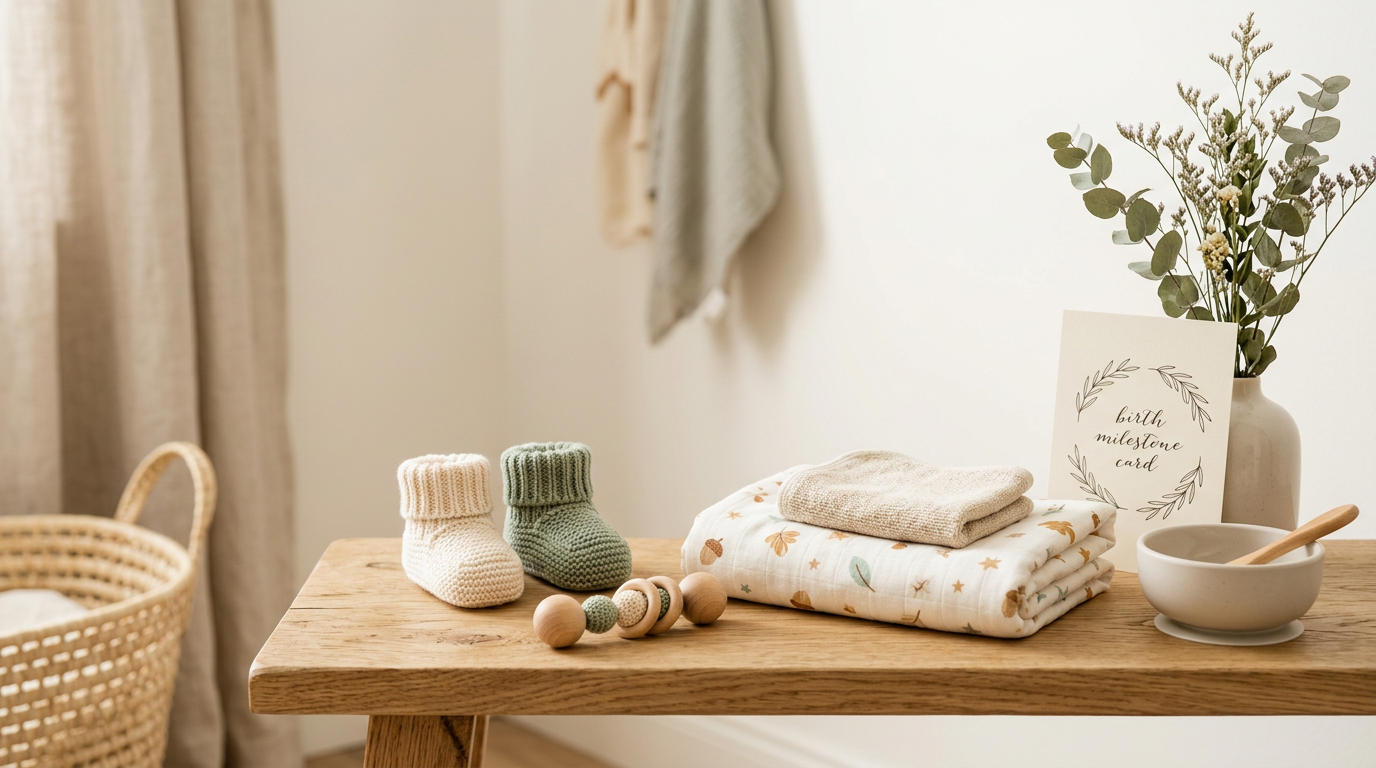 Confused pregnant mom drinking coffee looking at a baby ultrasound photo
