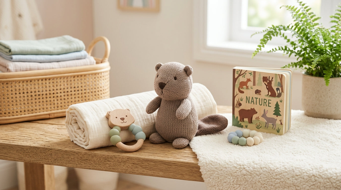 Toddler standing near a muddy pond at a Chicago nature center
