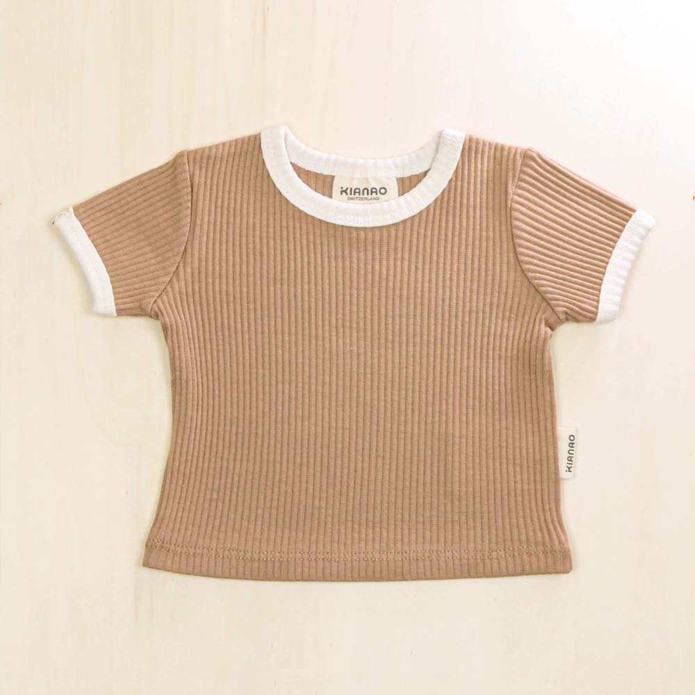 KIANAO Baby & Toddler Sweaters and Shirts Collection - Brown Retro Shirt