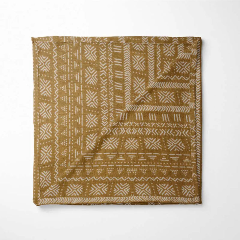Folded Chakra Bamboo Baby Blanket with ultra-soft bamboo fabric - balanced, hypoallergenic and eco-friendly design