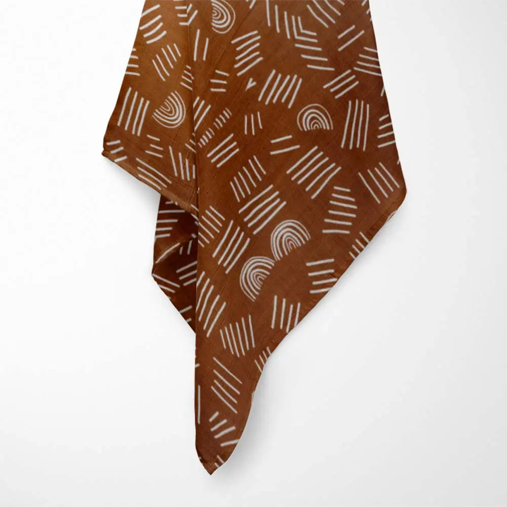 Hanging Rainbow Bridge Bamboo Baby Blanket with ultra-soft bamboo fabric - secure, hypoallergenic and eco-friendly design