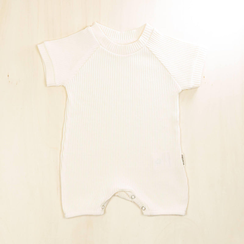 KIANAO Baby One-Pieces Blossom White / 0-1 M Romper Suit Organic Cotton