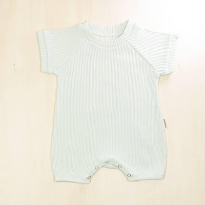 KIANAO Baby One-Pieces Pale Turquoise / 0-1 M Romper Suit Organic Cotton