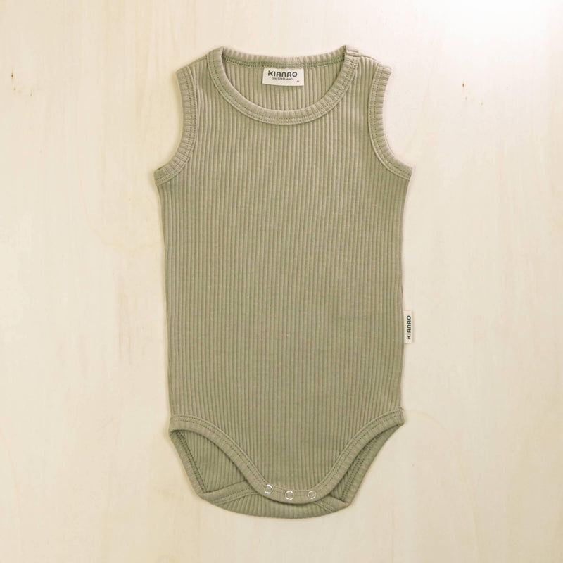 KIANAO Baby One-Pieces Sage Green / 0-1 M Bodysuit Organic Cotton