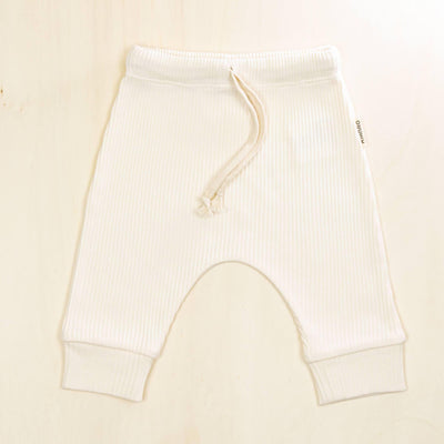 KIANAO Baby & Toddler Bottoms Blossom White / 1-3 M Pants Organic Cotton