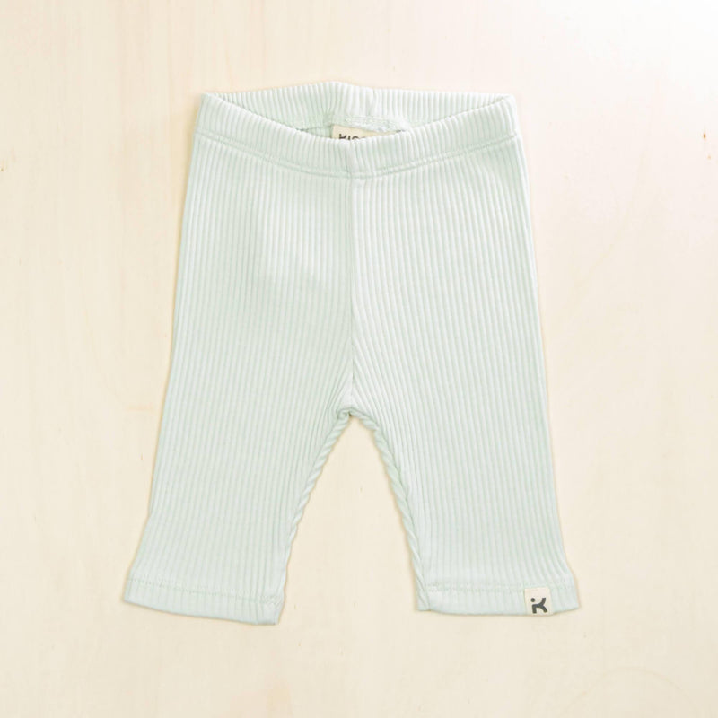 KIANAO Baby & Toddler Bottoms Pale Turquoise / 1-3 M Leggings Organic Cotton