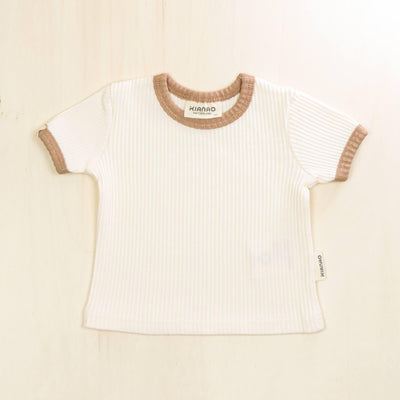KIANAO Baby & Toddler Tops Blossom White / 1-3 M Retro Shirt Organic Cotton