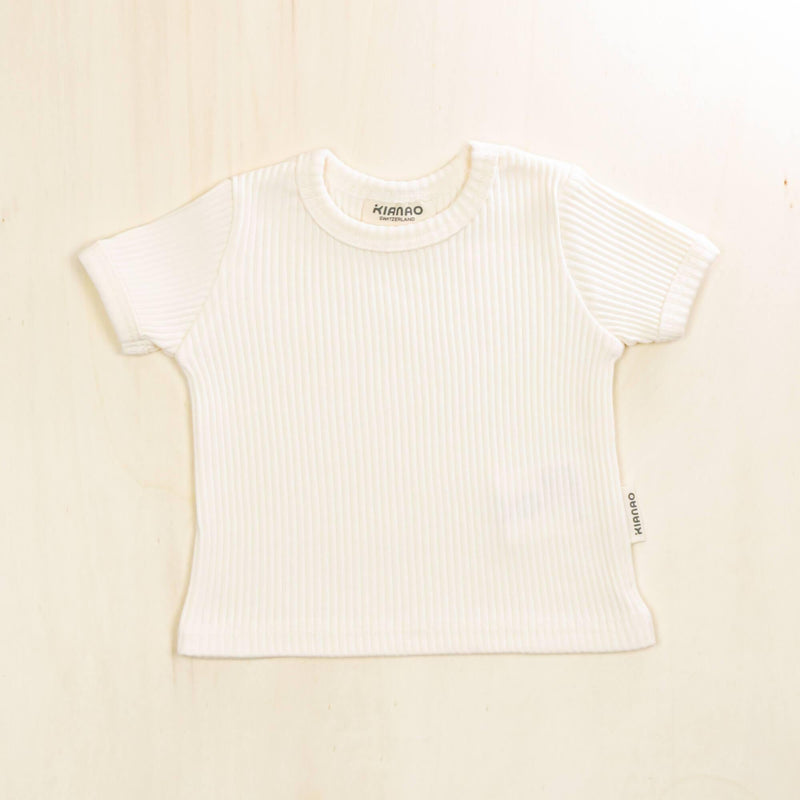 KIANAO Baby & Toddler Tops Blossom White / 1-3 M Shirt Organic Cotton