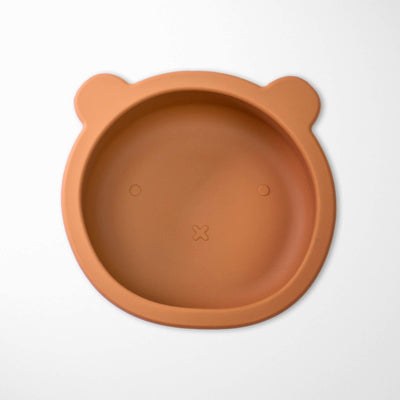 KIANAO Bowls Beige Rotten Bear Bowl with Suction Cup