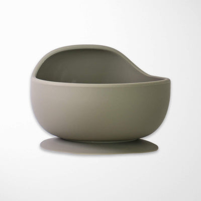 KIANAO Bowls Sage Green Bowl with Suction Cup