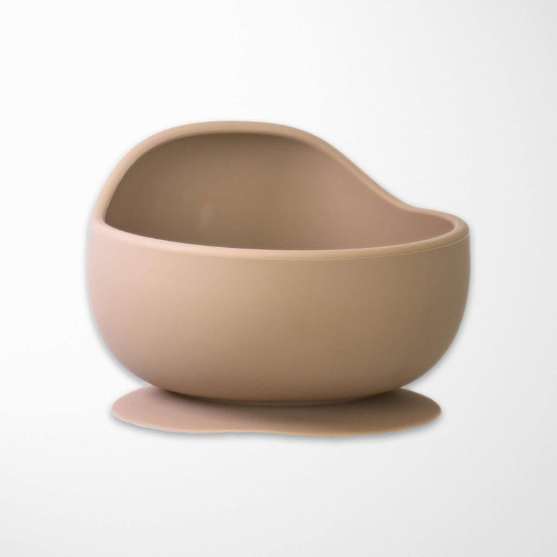 KIANAO Bowls Sand Color Bowl with Suction Cup