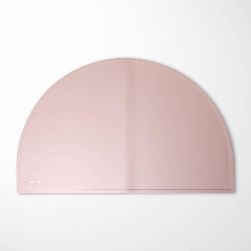 KIANAO Placemats Light Pink Silicone Placemats