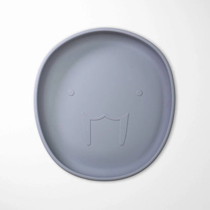 KIANAO Plates Slate Gray Walrus Plates