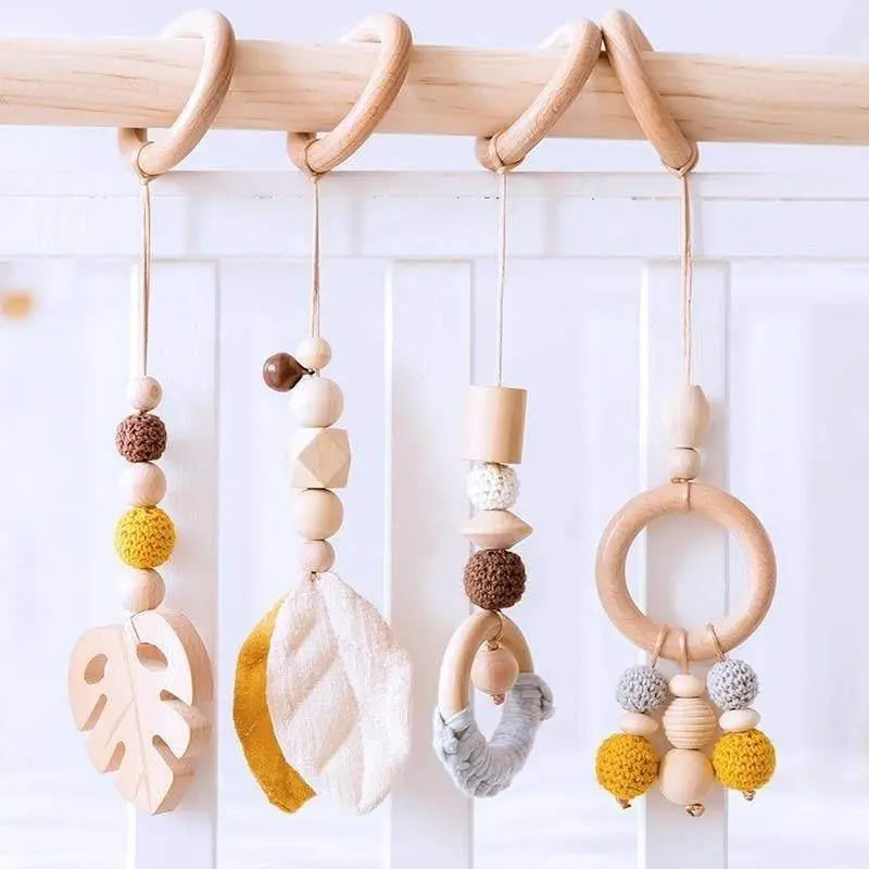 KIANAO Play Gyms Sand Yellow / Toys only Nature Play Gym Set