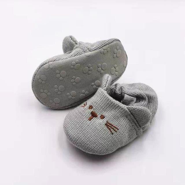 KIANAO Shoes Gray / 0-6M Enchanting Baby Shoes in Different Colors (0-24M)