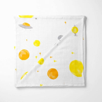 KIANAO Swaddling Blankets Colorful Universe Bamboo Baby Blankets