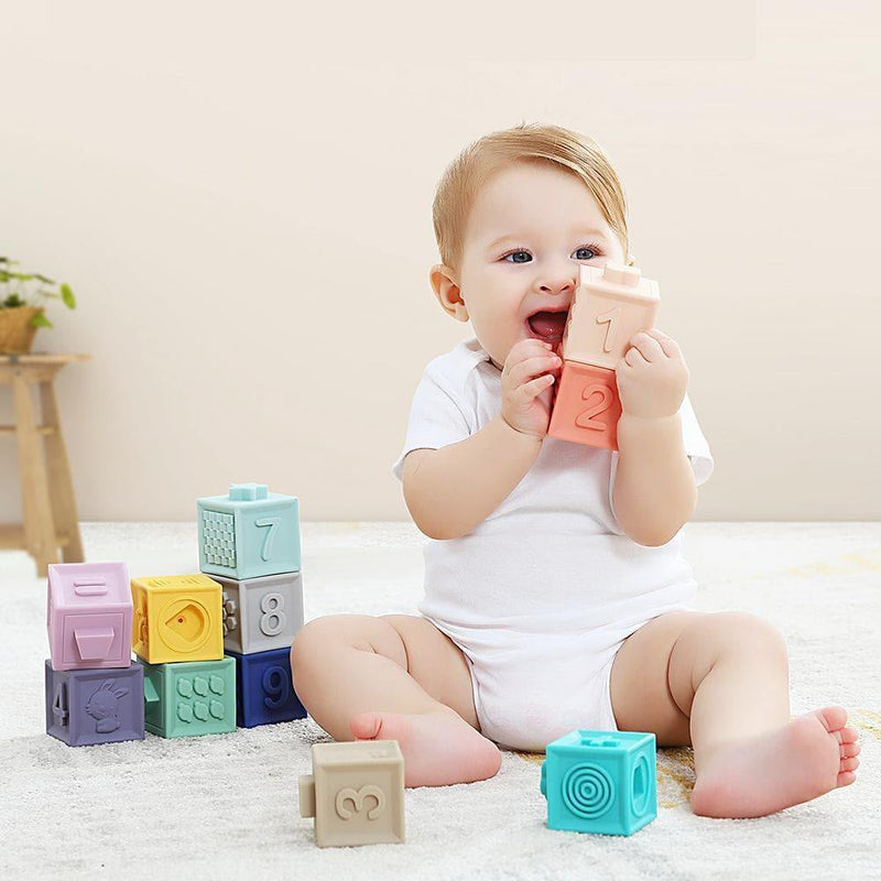 KIANAO Toys Gentle Baby Building Block Set