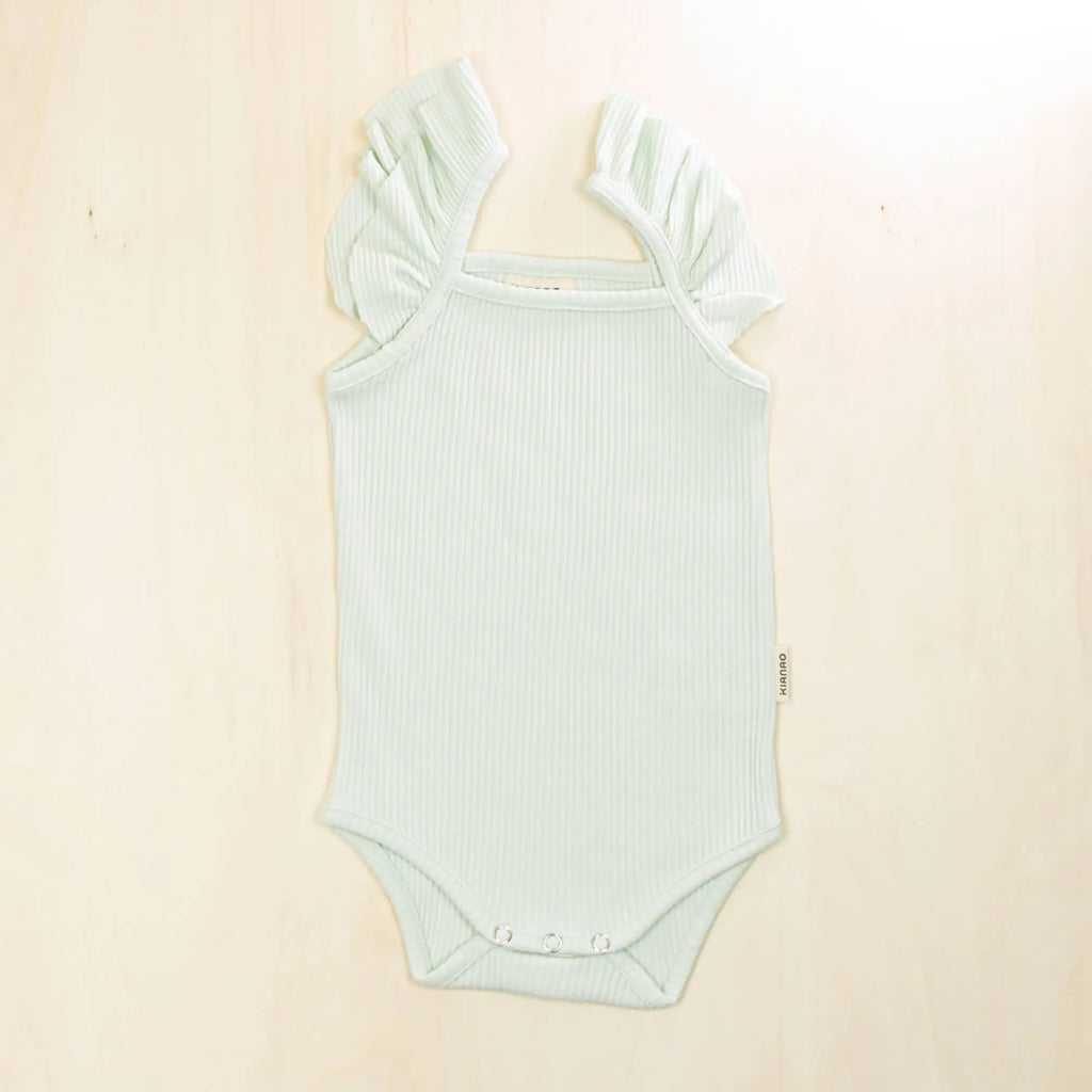 Missufe | Tops | Missufe Womens Summer Ruffle Flutter Sleeve Ribbed Knit Size Large